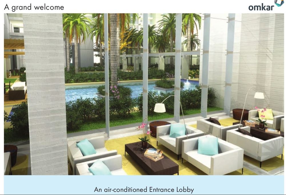 23595 Oth Omkar Alta Monte Air Conditioned Entrance Lobby - Omkar Alta Monte Tower A, Malad East