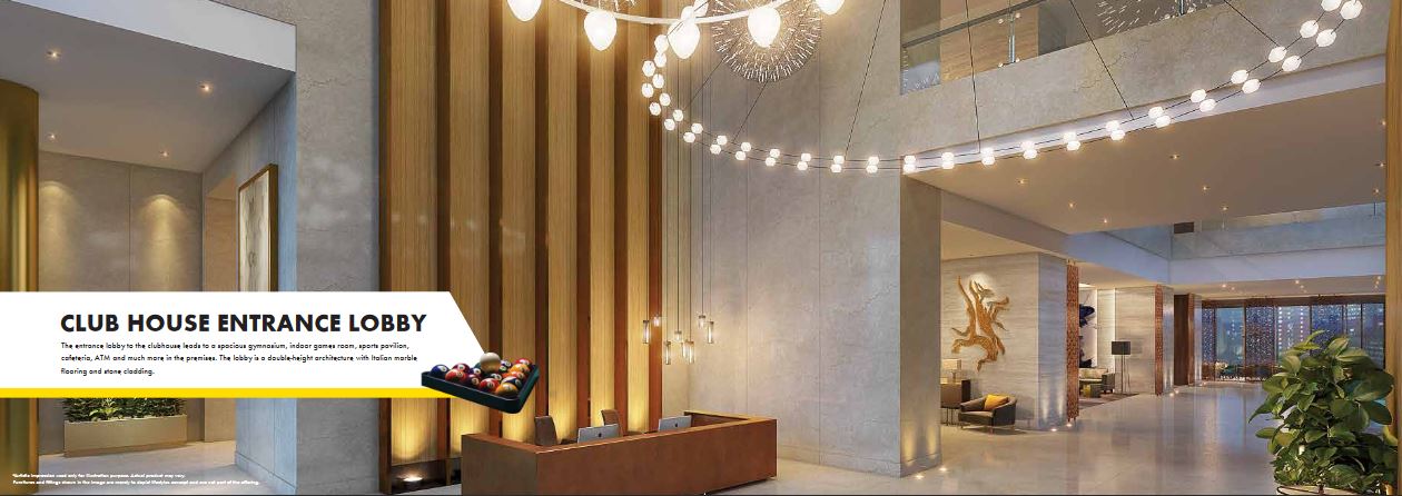 23595 Oth Omkar Alta Monte Club House Entrance Lobby - Omkar Alta Monte Tower A, Malad East