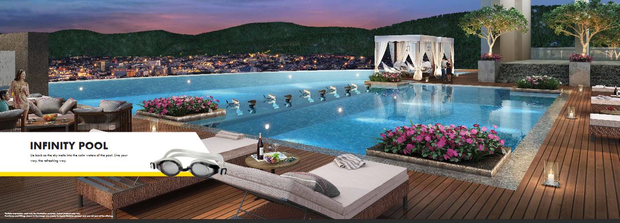 Omkar Alta Monte Infinity Pool