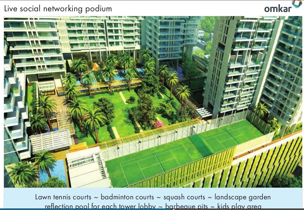 23595 Oth Omkar Alta Monte Podium - Omkar Alta Monte Tower A, Malad East