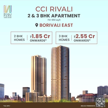 Rivali Park - New Launch by CCI Projects Pvt Ltd