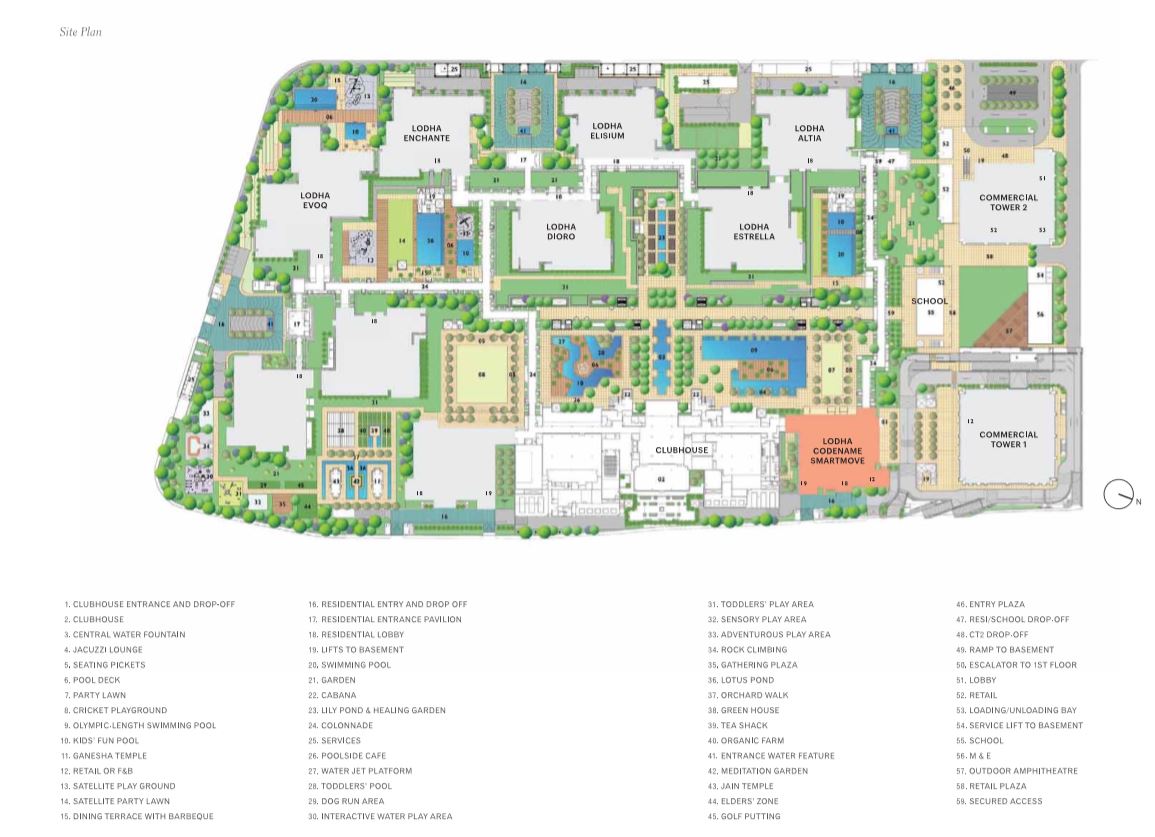 New Cuffe Parade - Wadala Site Plan