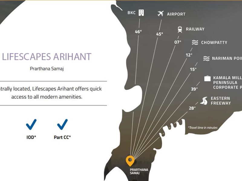 Lifescapes Arihant Location Connectivity