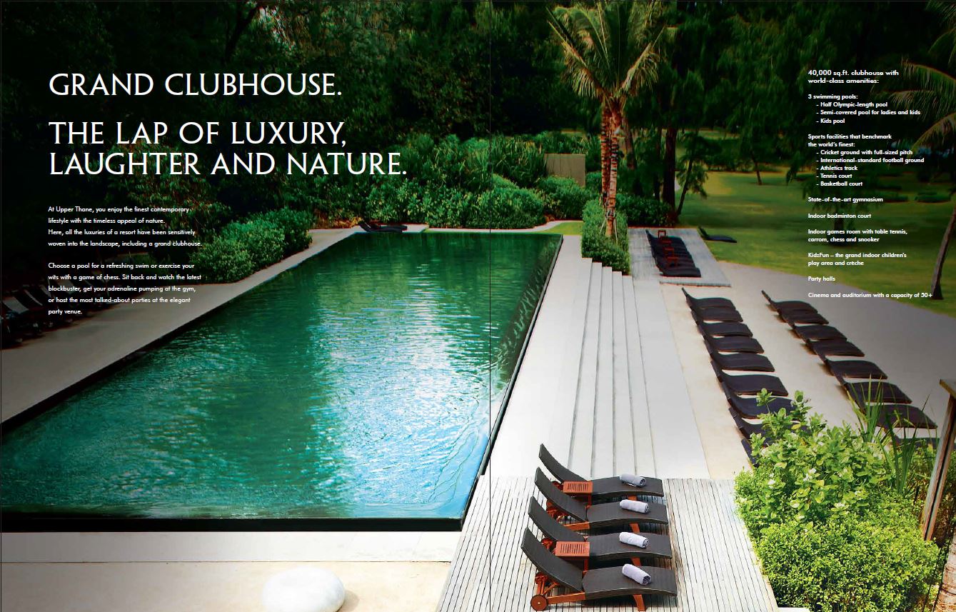 40,000 Sqft Club House Upper Thane