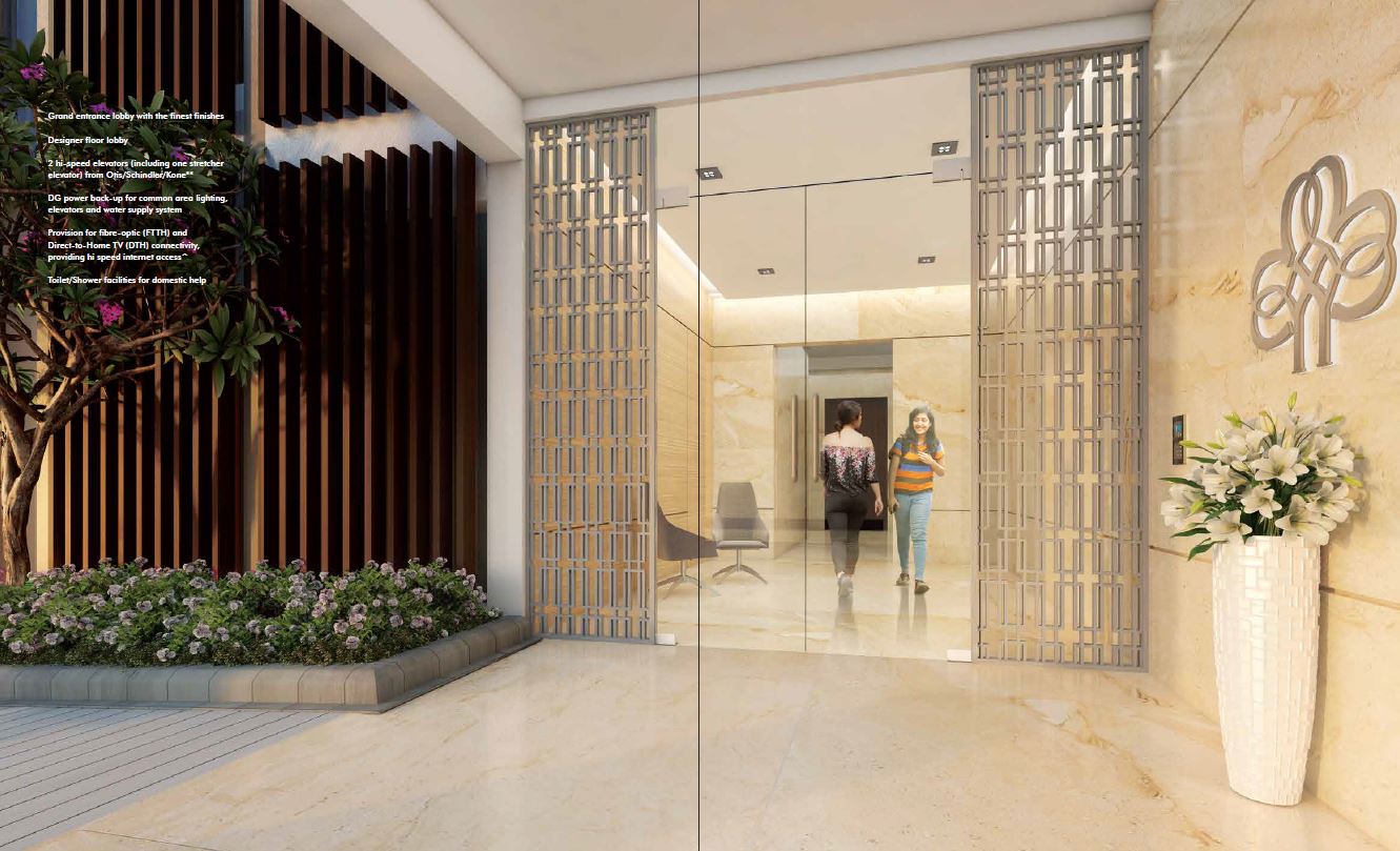 Lodha Upper Thane Grand Entrance Lobby