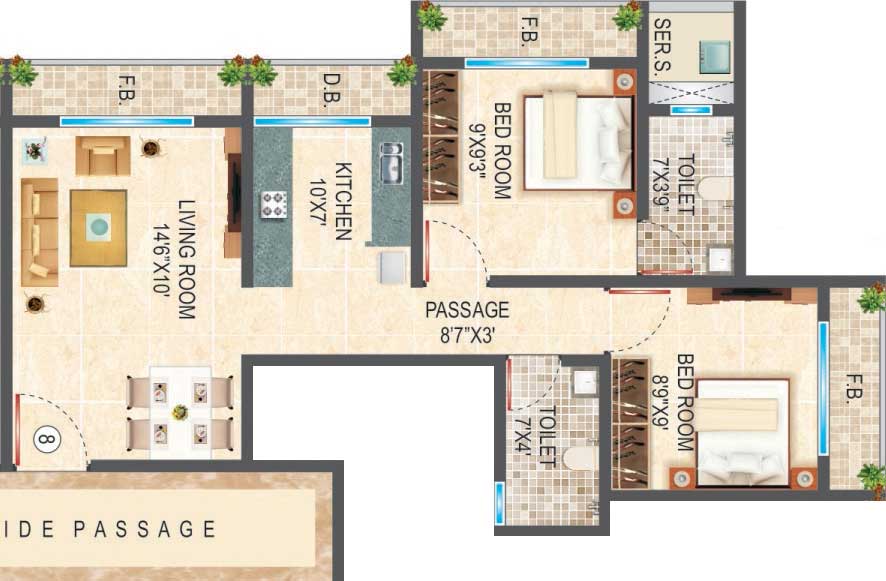 Kallisto 2BHK