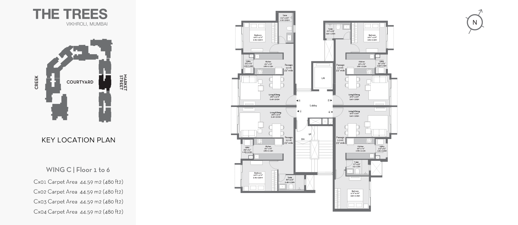 Godrej-The-Trees-floor-plan-C