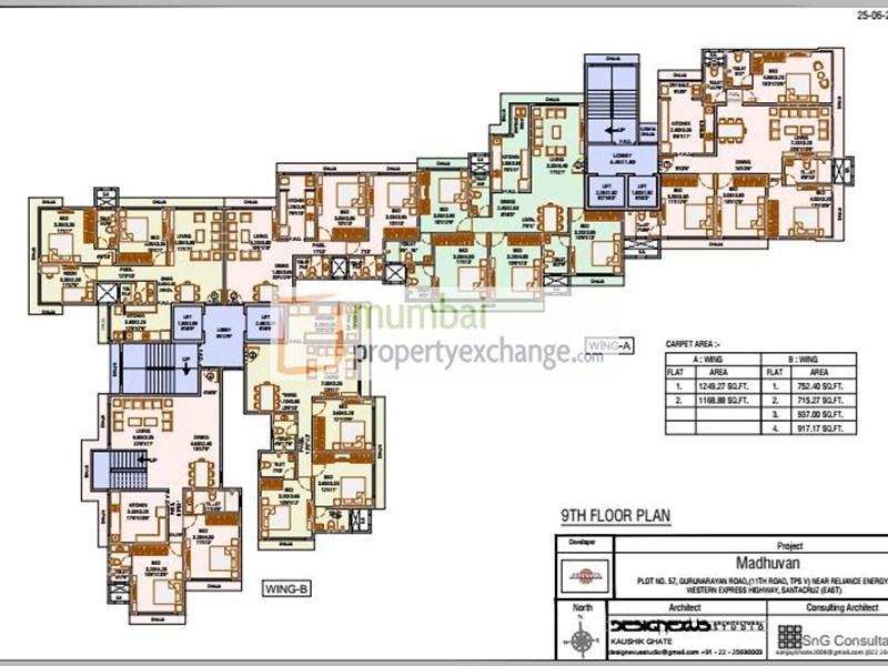 9th Floor Plan