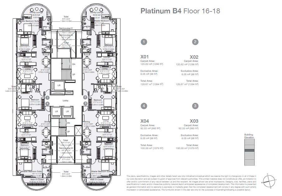 Godrej Platinum B4 Floor 16 to 18