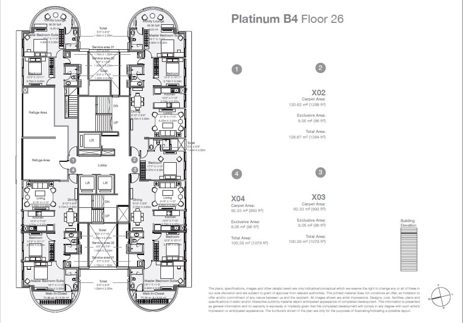 Godrej Platinum B4 Floor 26