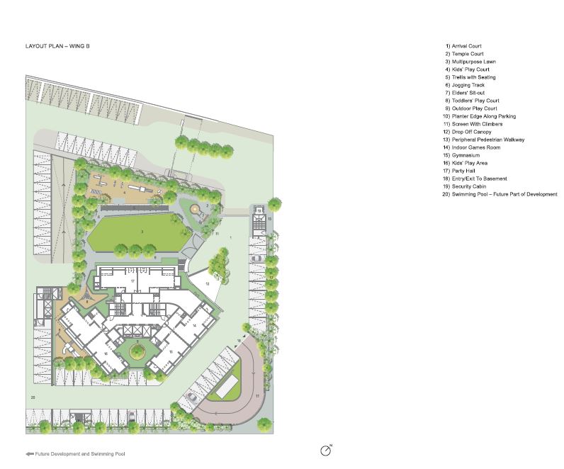 Casa Viva Layout Plan Wing B