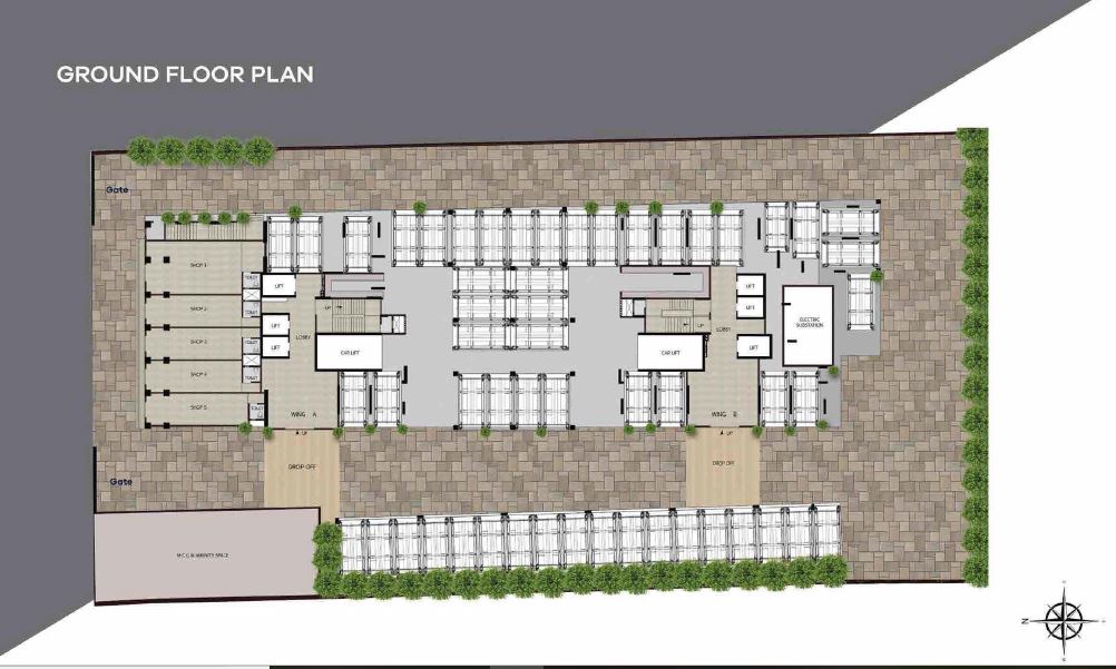 Chandak Stella Ground Floor Plan