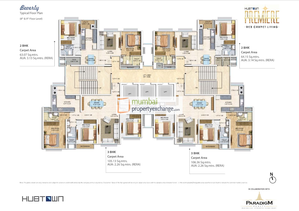 Flat on rent in Hubtown Premier, Andheri West