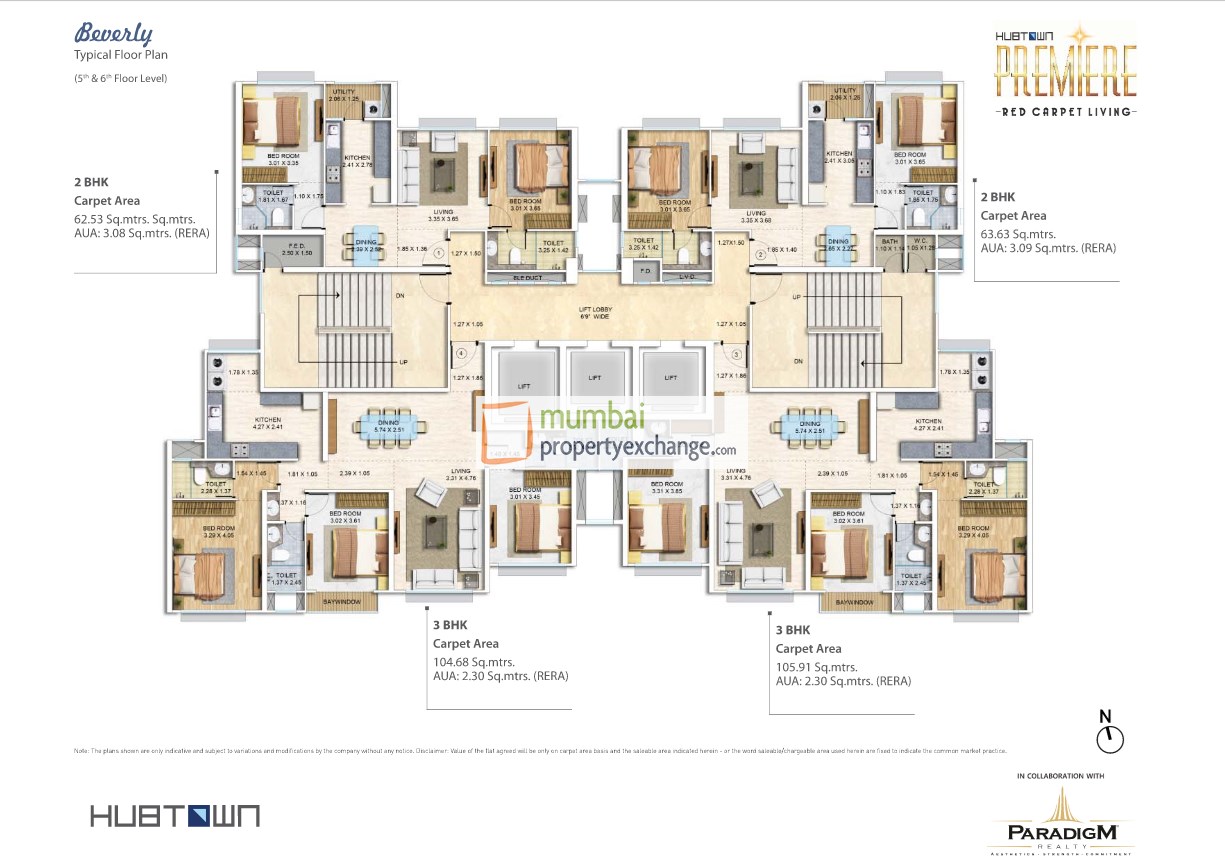 Flat on rent in Hubtown Premier, Andheri West