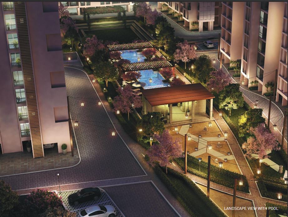 Puraniks Tokyo Bay Landscape View with Pool