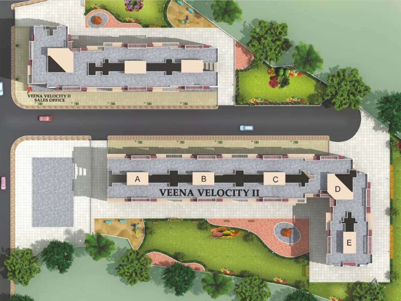 Veena Velocity Site layout