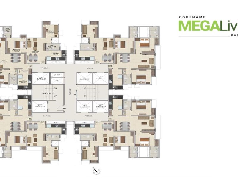 Wise City  Typical FLoor Plan-2