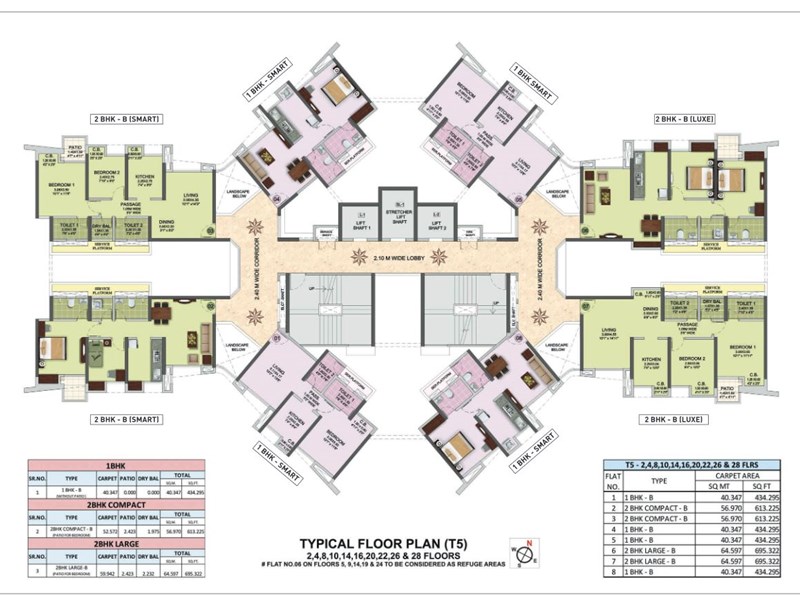 City Reserva Typical Floor Plan T5 - 2