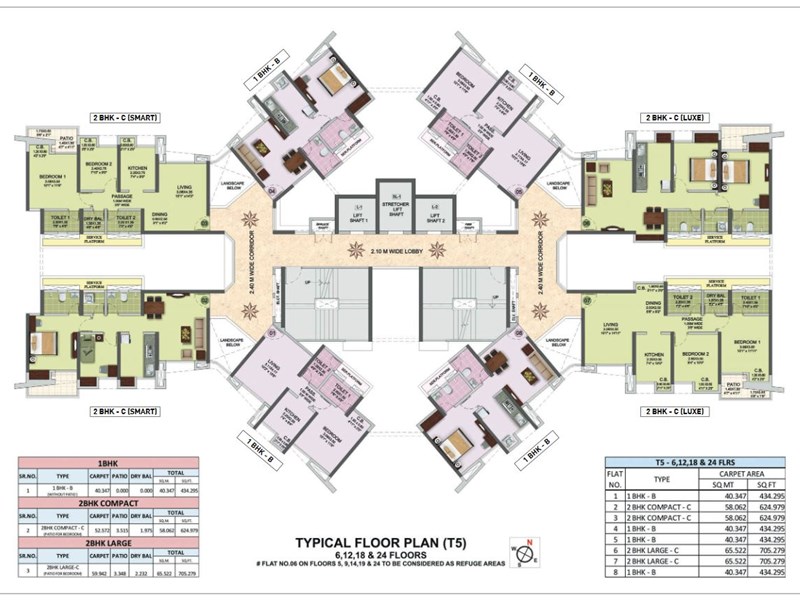 City Reserva Typical Floor Plan T5 - 4