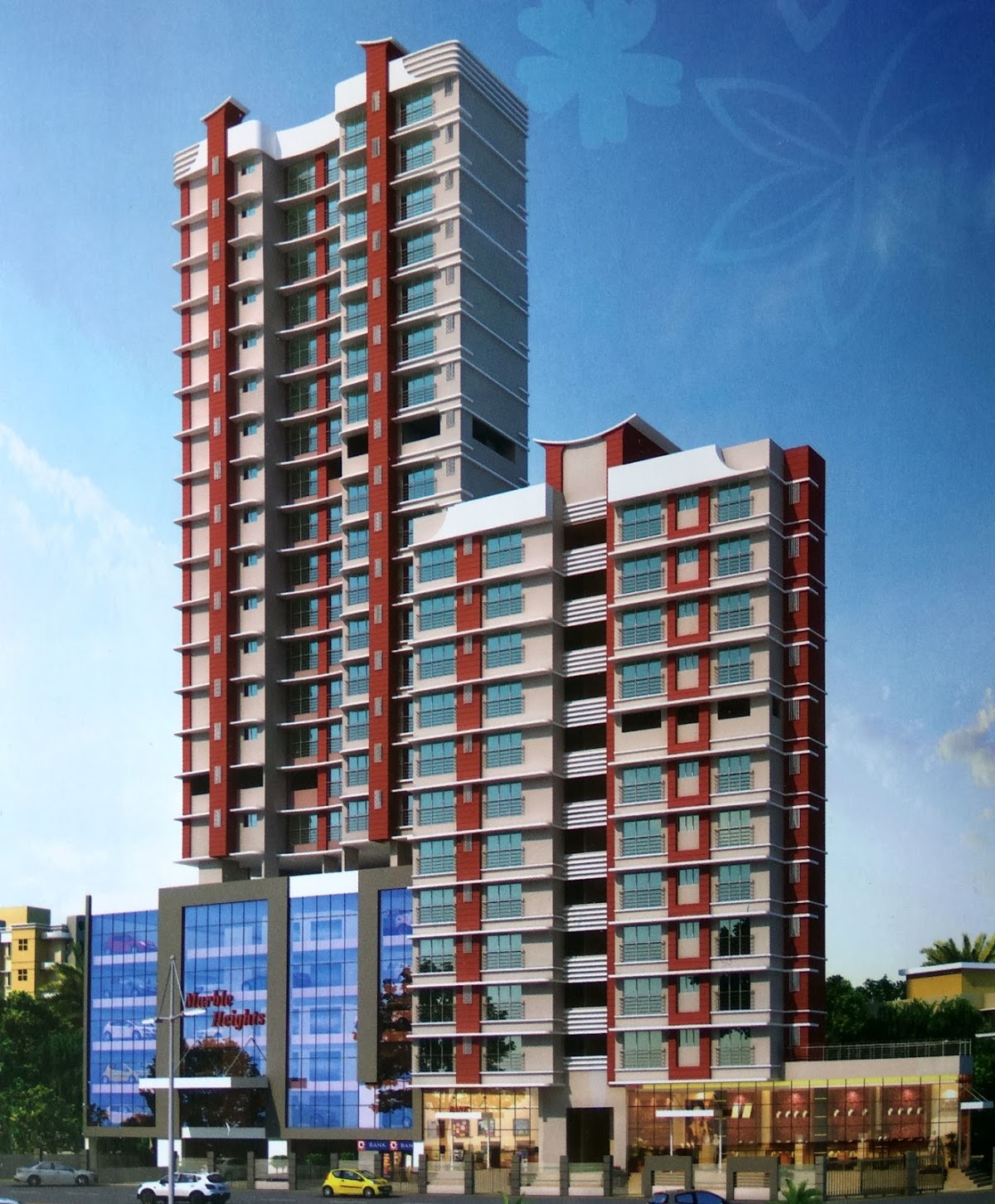 Flat on rent in Marble Heights, Dahisar East