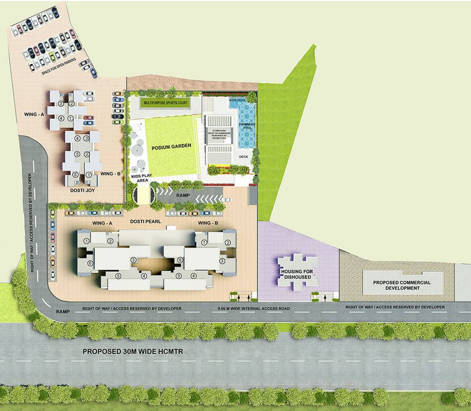 Dosti Desire Master plan