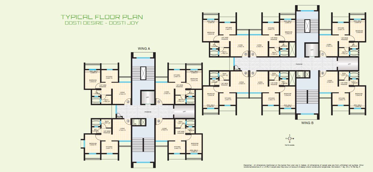Dosti Desire Joy Project At Thane West By Dosti Realty Ltd P51700008886