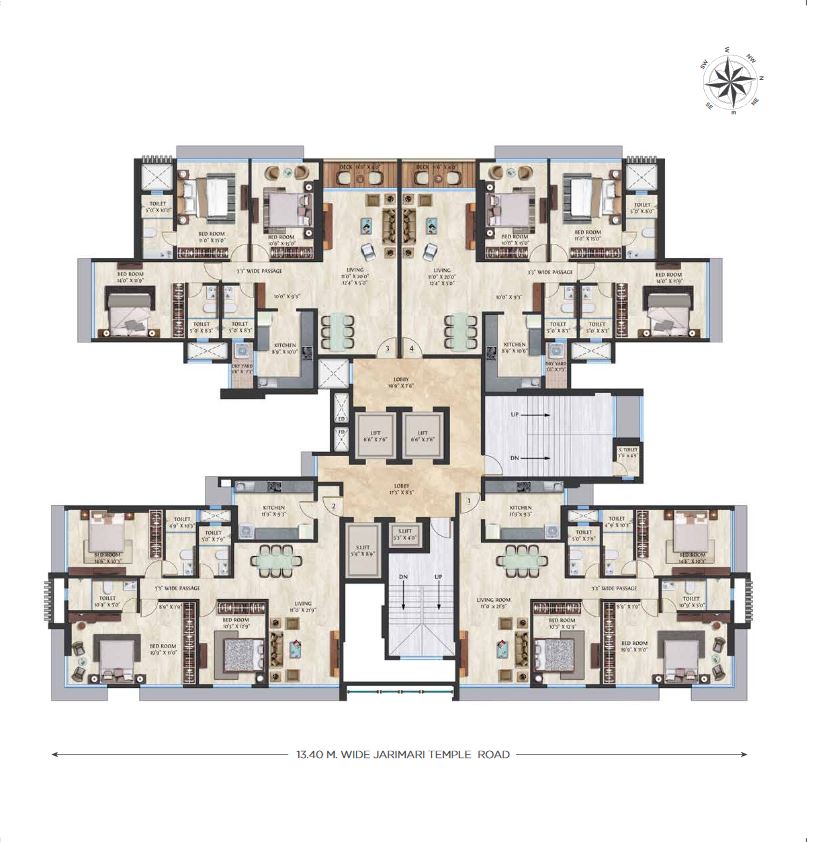 24918_oth_Ekta_West_Bay_Typical_Floor_Plan
