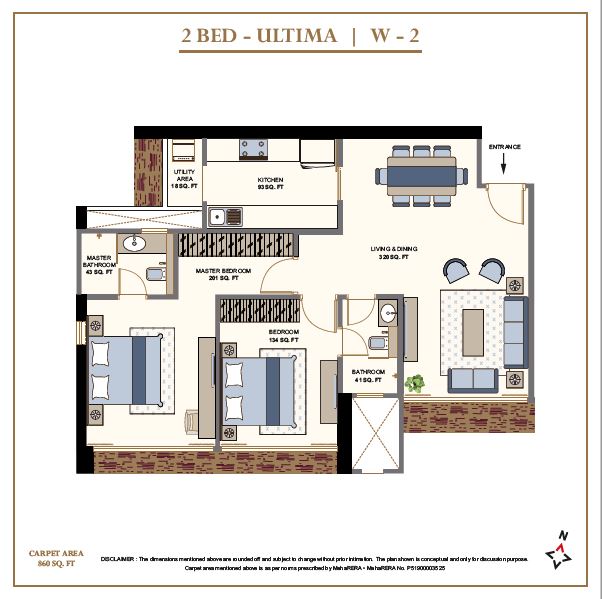 2BHK Ultima W2
