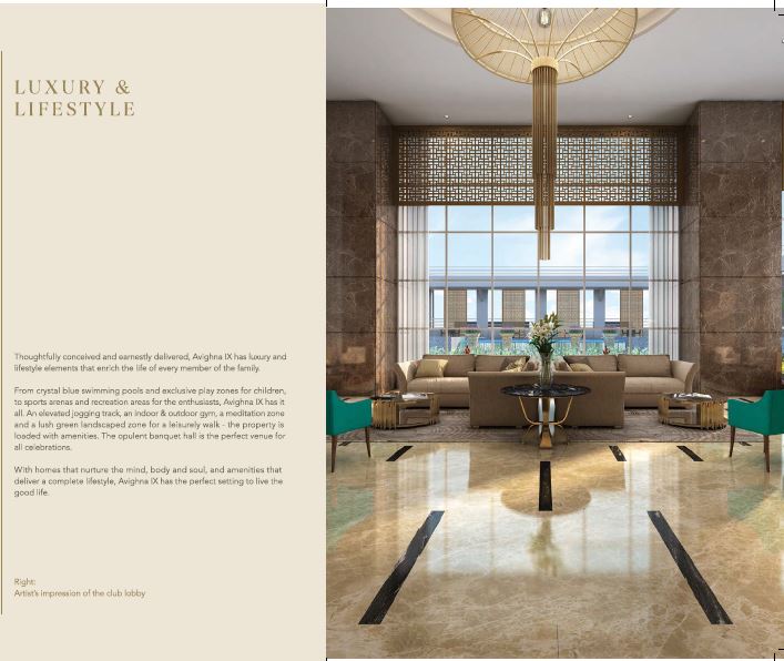 Avighna IX Grand Lobby