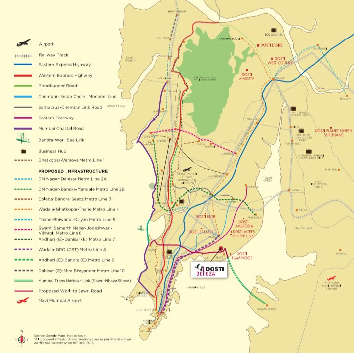 Dosti Belleza Connectivity to the Core