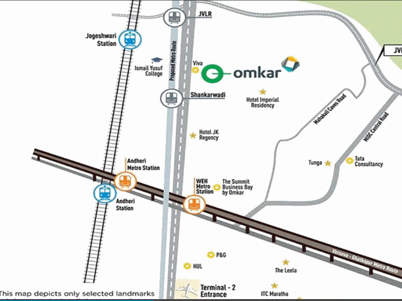 Omkar Sereno Location