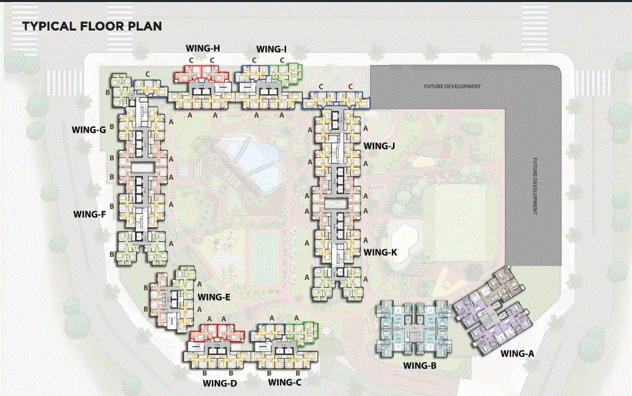 Omkar Sereno Typical Floor Plan