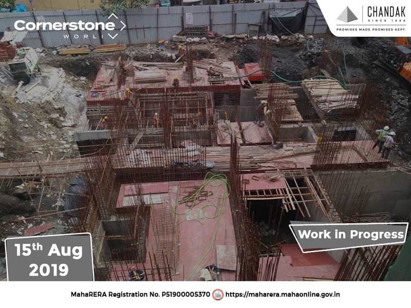 Cornerstone Construction Update Aug 2019