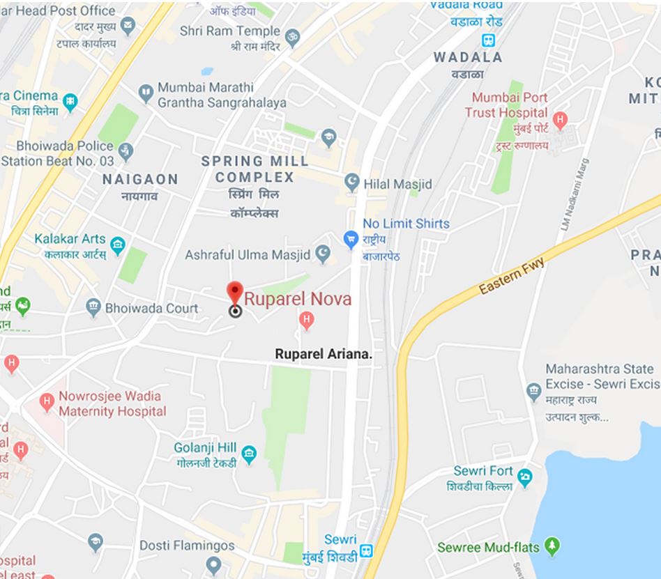 Ruparel Nova Location