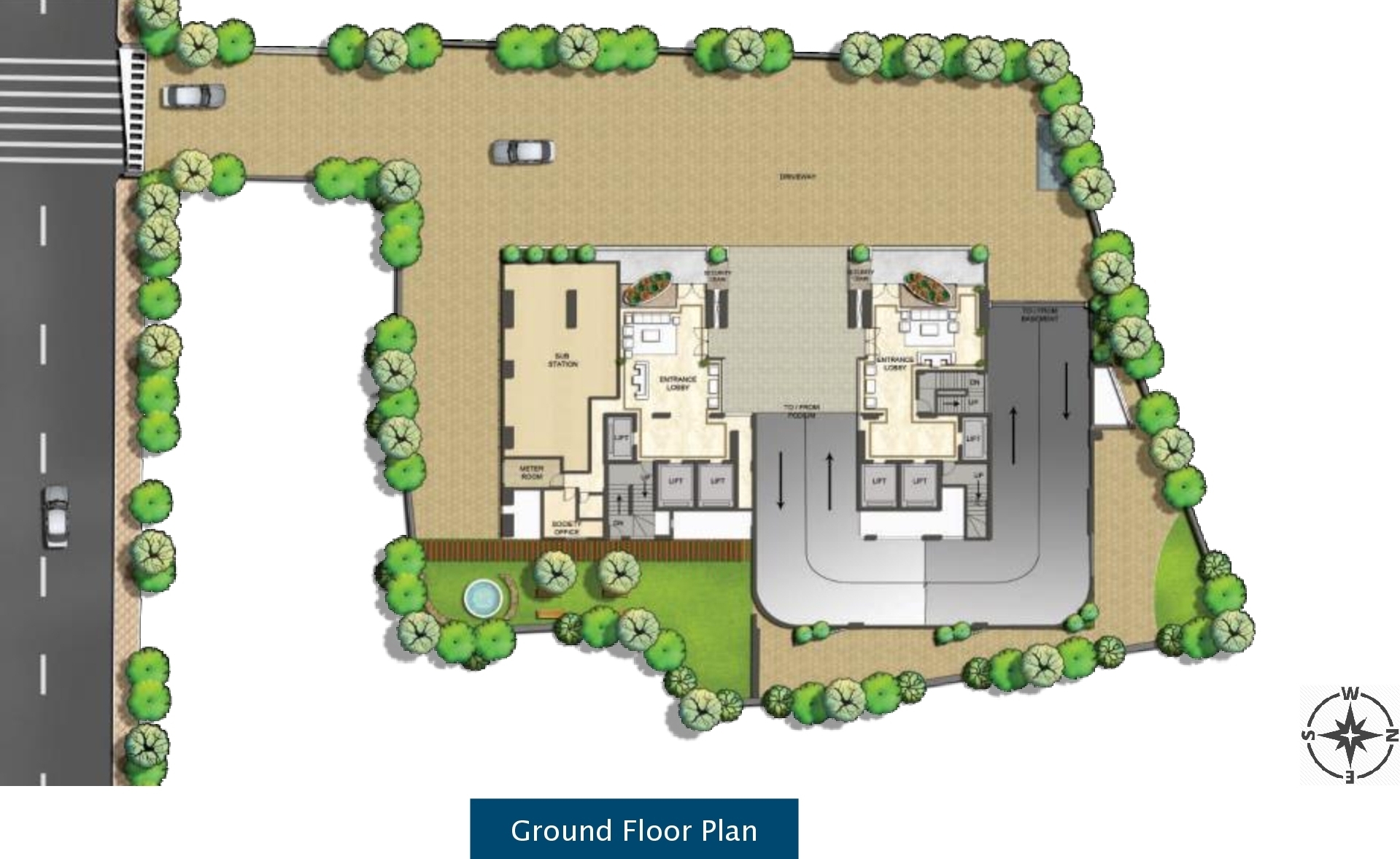 Zinnia Ground Floor Plan