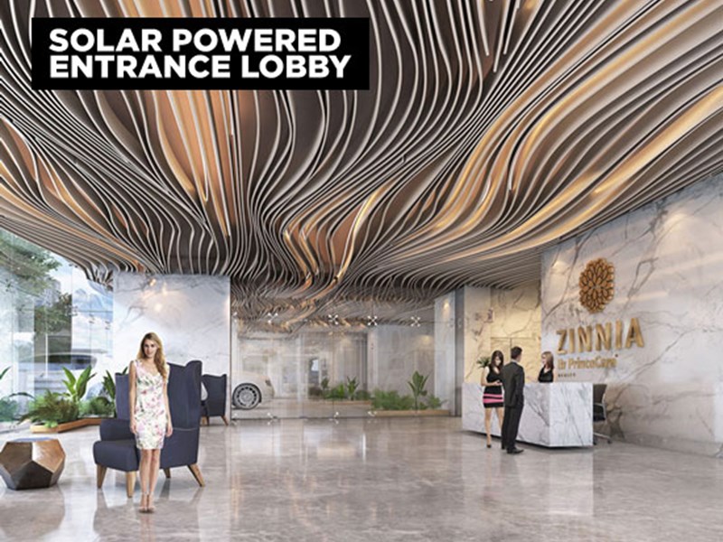 Zinnia Solar Powered Lobby