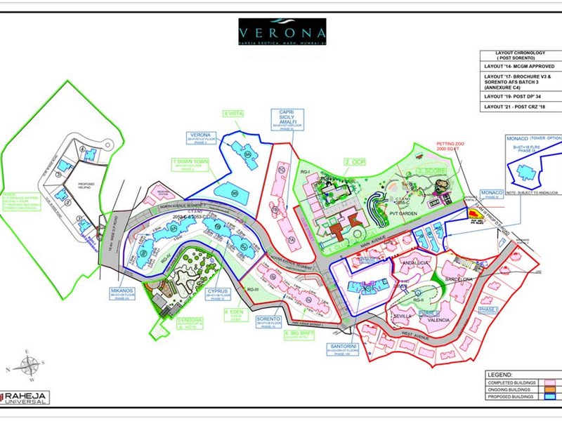 Exotica Verona Layout Plan