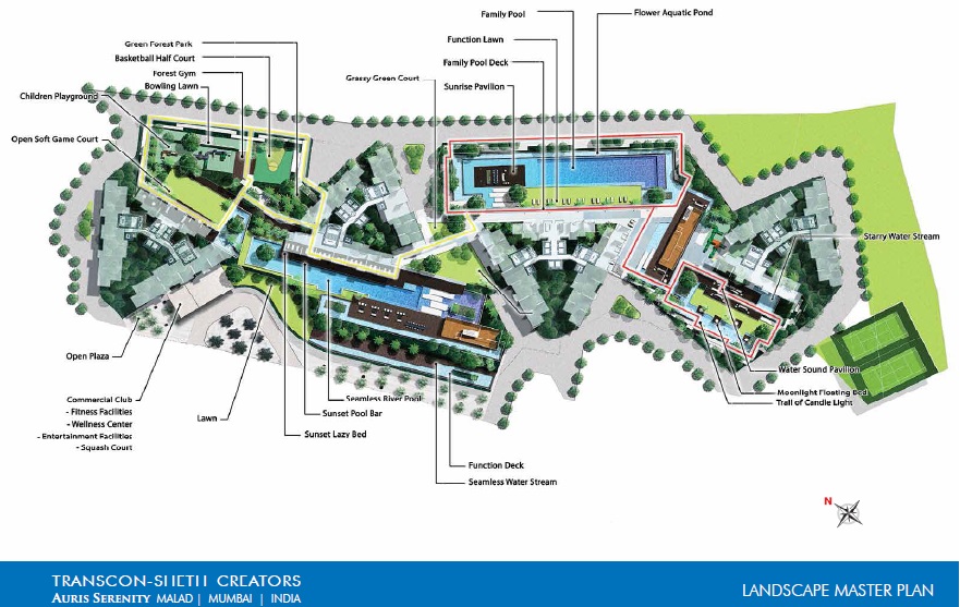 Sheth Auris Serenity 2 landsacpe Masterplan