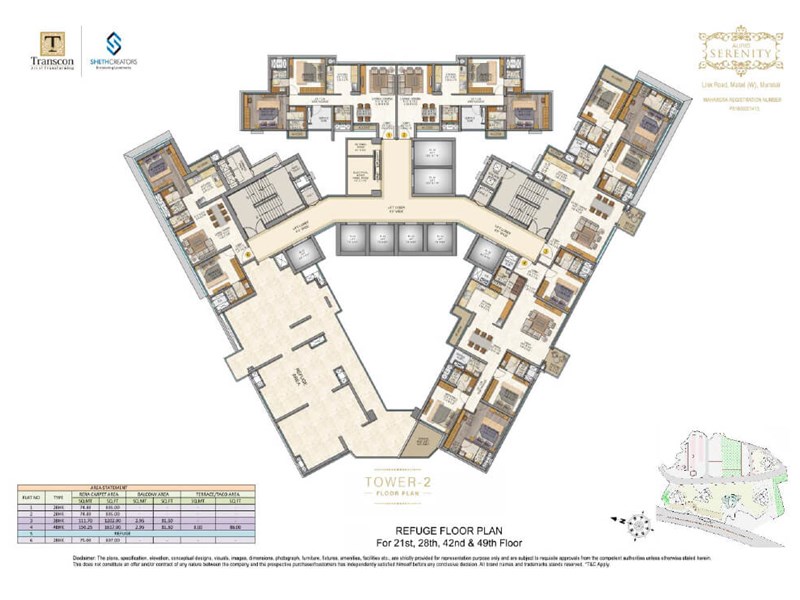 Sheth Auris Serenity Refuge Floorplan 2
