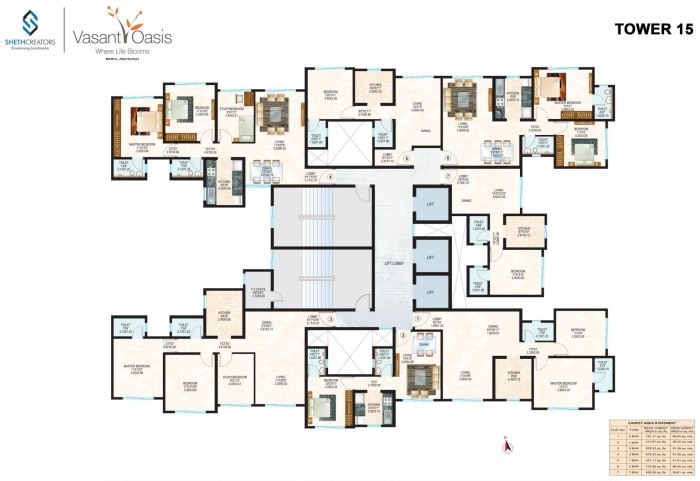 Vasant Oasis Danica Tower 15