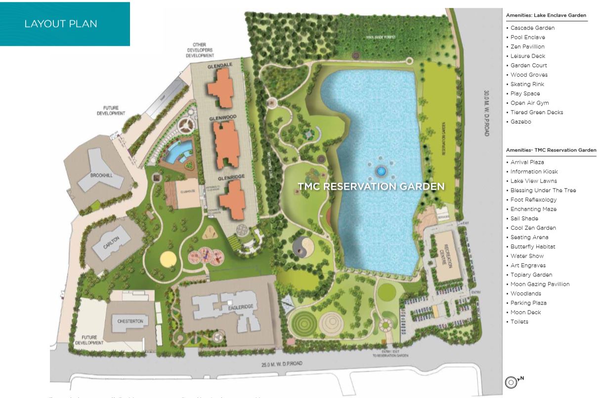 Lake Encalve Master Layout