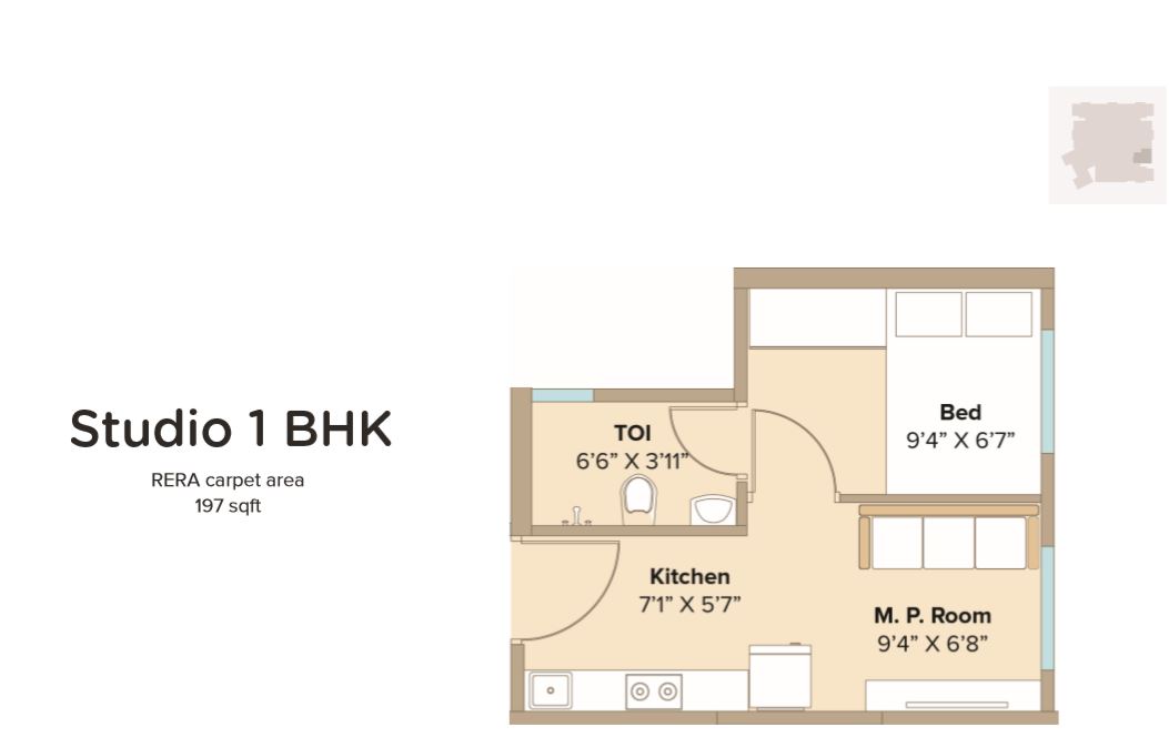 Neo Homes Studio Type 2