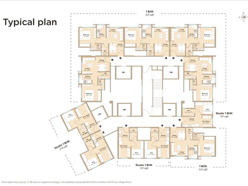 Neaohills Typical Floor Plan