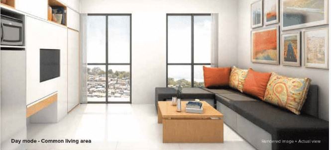 Neo Homes Daytime Living Room - Studio