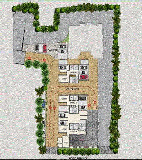 26078 Oth Omkar Vive Site Map - Omkar Vive, Bandra Kurla Complex