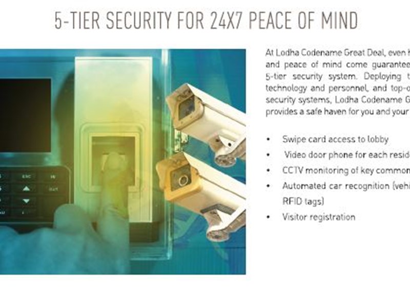 Lodha Codename Great Deal 5 Tier Security