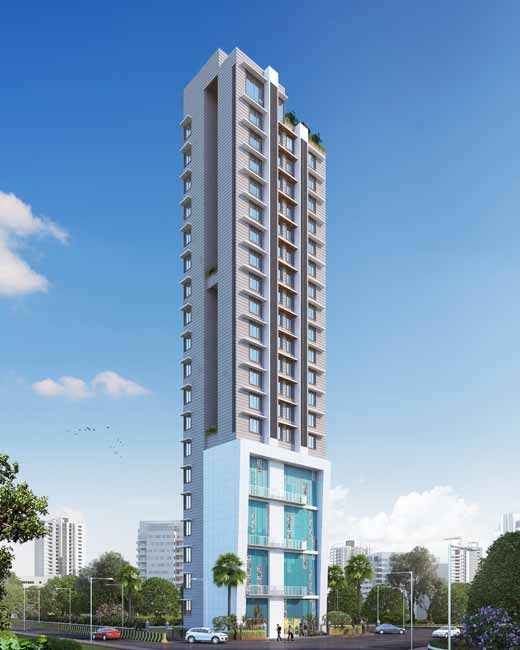 Flat on rent in Romell Rhythm, Malad West