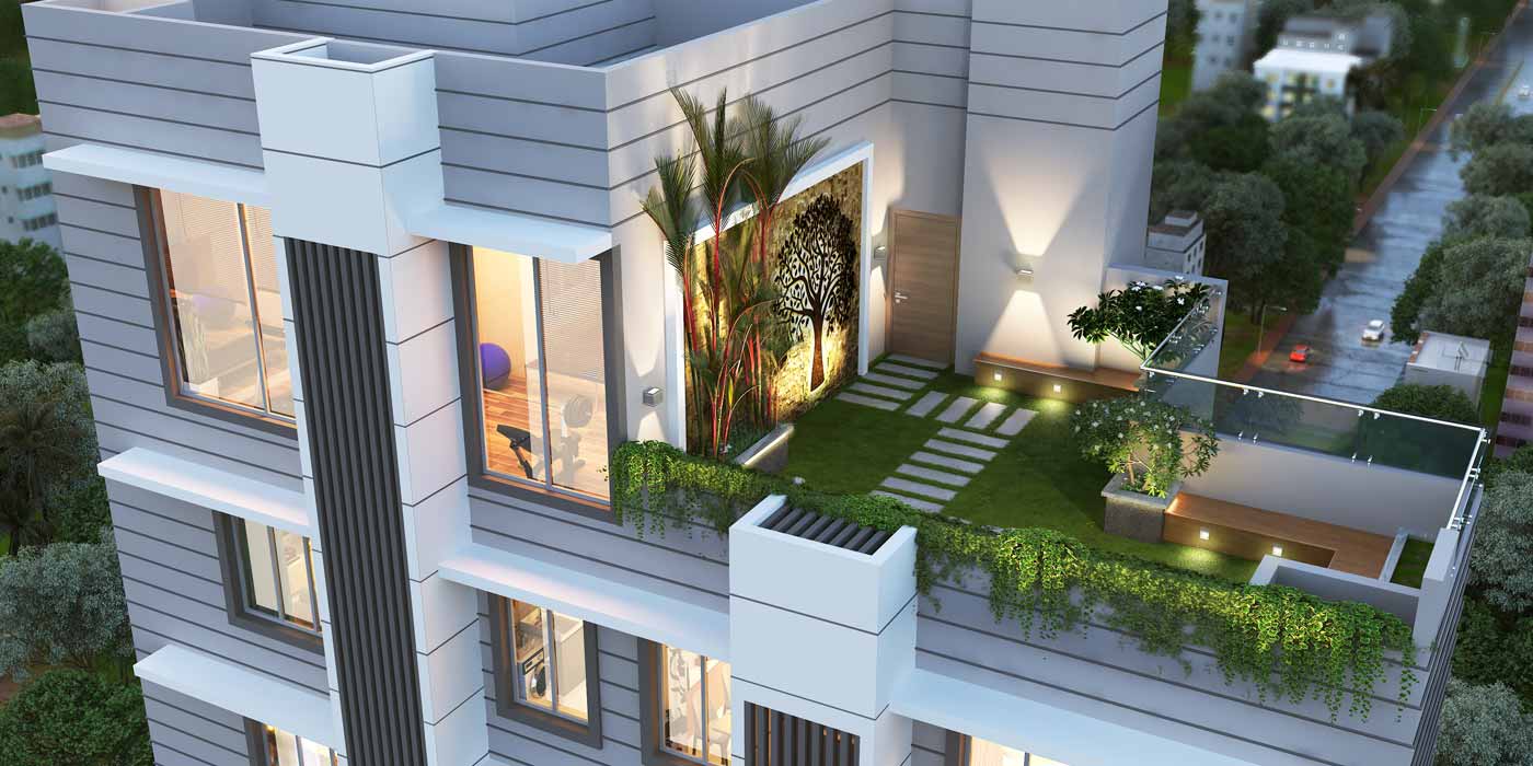 Flat on rent in Romell Rhythm, Malad West