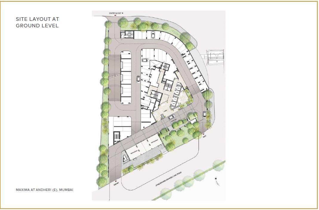 Oberoi Maxima Site Layout