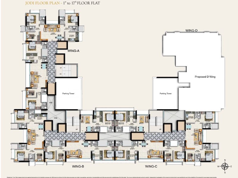 Ariana Residency Jodi Floor Plan-1